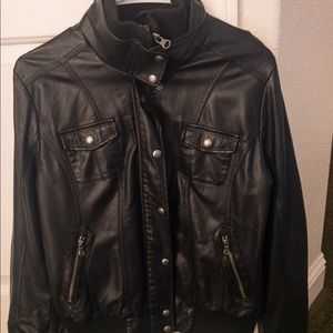 GUESS leather jacket